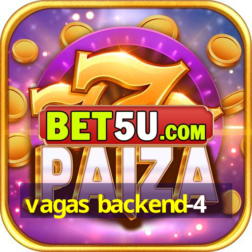 vagas backend